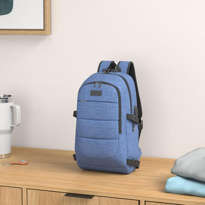 Extra Large Anti-Theft Laptop & Travel Backpack with USB Port – 30–50L