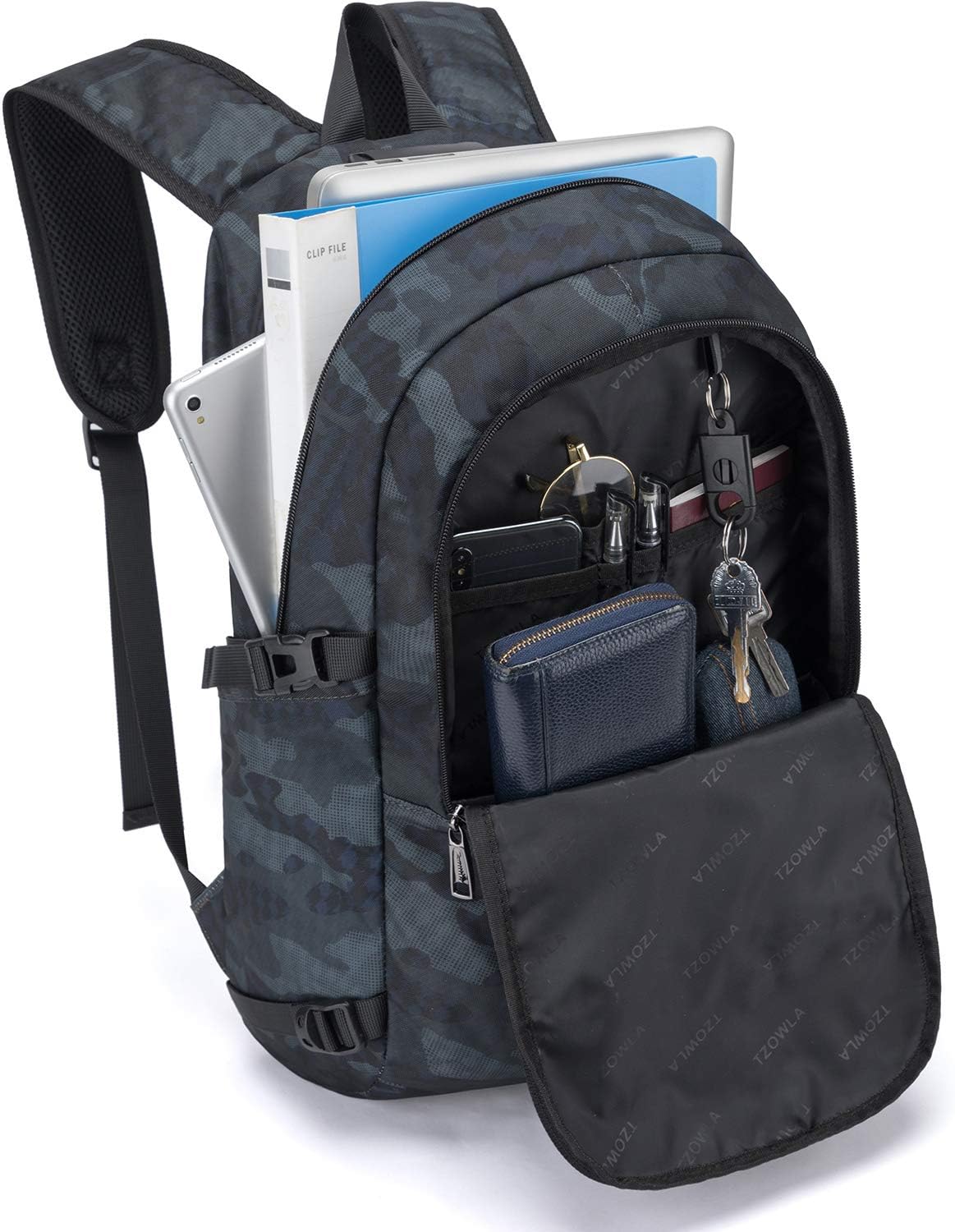 Extra Large Anti-Theft Laptop & Travel Backpack with USB Port – 30–50L
