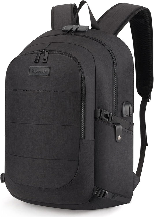 Extra Large Anti-Theft Laptop & Travel Backpack with USB Port – 30–50L