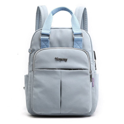 Water-Resistant USB Charging Anti-Theft Backpack – Multi-Compartment Design