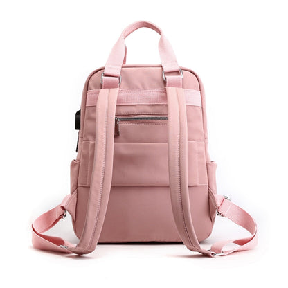 Water-Resistant USB Charging Anti-Theft Backpack – Multi-Compartment Design