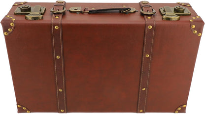 Vintage Leather Carry-On Overnight Case with Alloy Lock – Heritage Brown