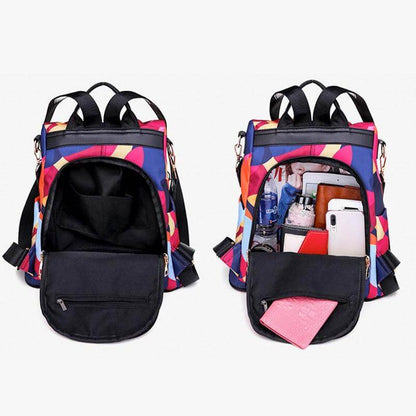 Water-Resistant Anti-Theft Women’s Backpack with Multiple Compartments – SafeHold