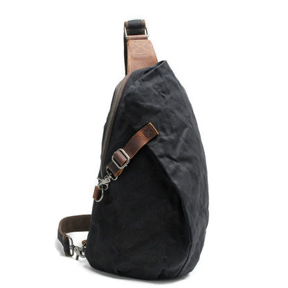 Water-Resistant Canvas Crossbody Bag with Anti-Theft Pocket – MultiWear