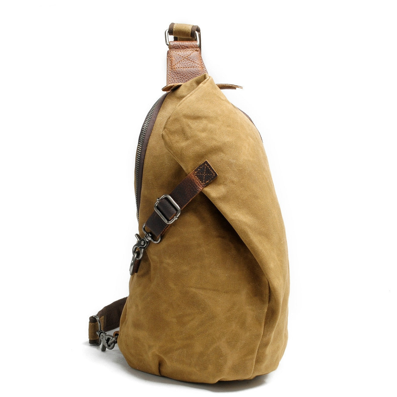 Water-Resistant Canvas Crossbody Bag with Anti-Theft Pocket – MultiWear