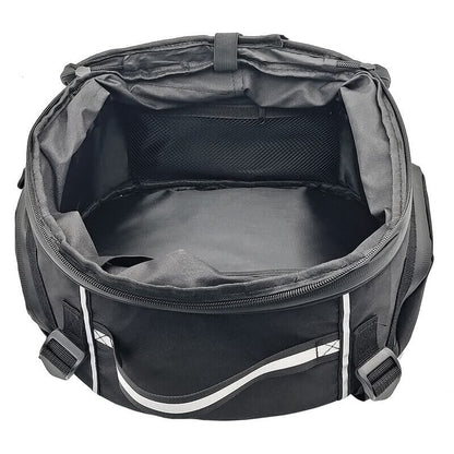 Water-Resistant Motorcycle Gear Bag with Multiple Compartments