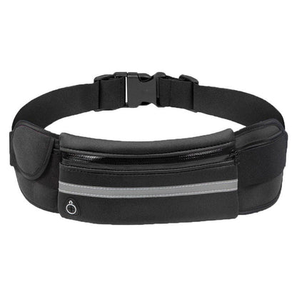Water-Resistant Running Waist Belt – 1+1 FREE Fitness & Travel Storage Pack