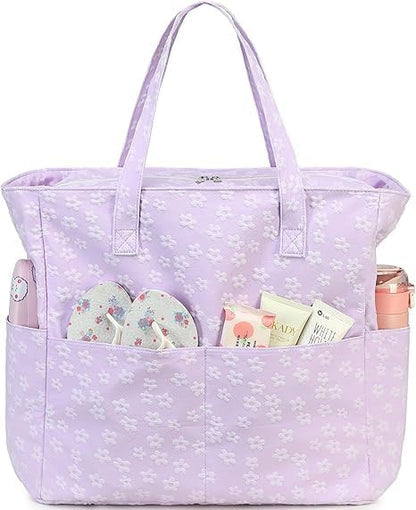 Extra Large Waterproof Beach Tote with Wet Compartment – Buy 1, Take 1 FREE