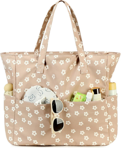 Extra Large Waterproof Beach Tote with Wet Compartment – Buy 1, Take 1 FREE