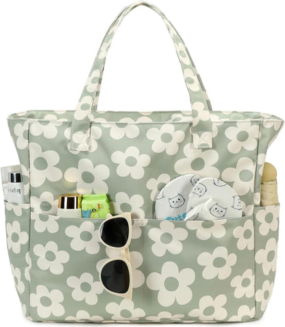Extra Large Waterproof Beach Tote with Wet Compartment – Buy 1, Take 1 FREE