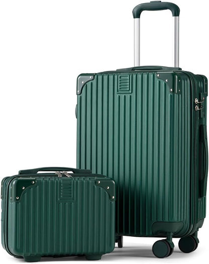 ABS Hard Shell Luggage with Spinner Wheels & TSA Lock